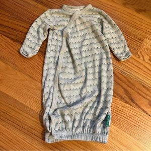 Parade green organic sleeper size 0-3 months